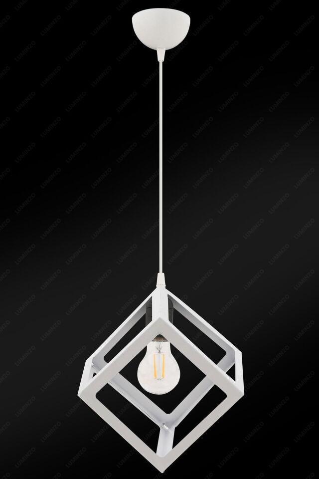 Luiza 2 Adet Beyaz 24 Cm Modern Avize Sarkıt Salon Mutfak Kuaför Cafe Lamba Dekoratif Aydınlatma