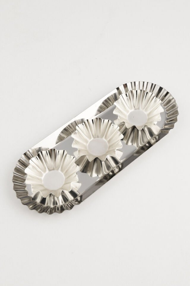 CARLOTTA Paslanmaz Kayık Mode Çok Amaçlı Sunum Tepsisi Set