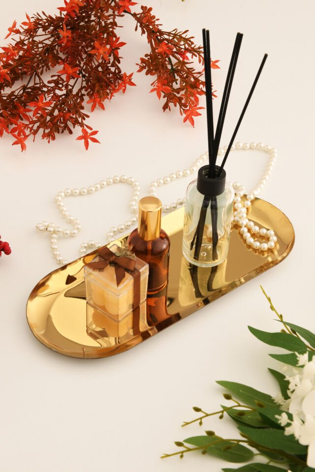 Barel Paslanmaz Oval Sunum Tepsisi 1 Adet