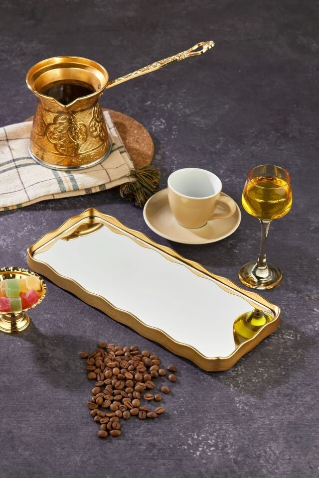 Berto Dekoratif Kare Aynalı Çok Amaçlı Aksesuar 1 Adet