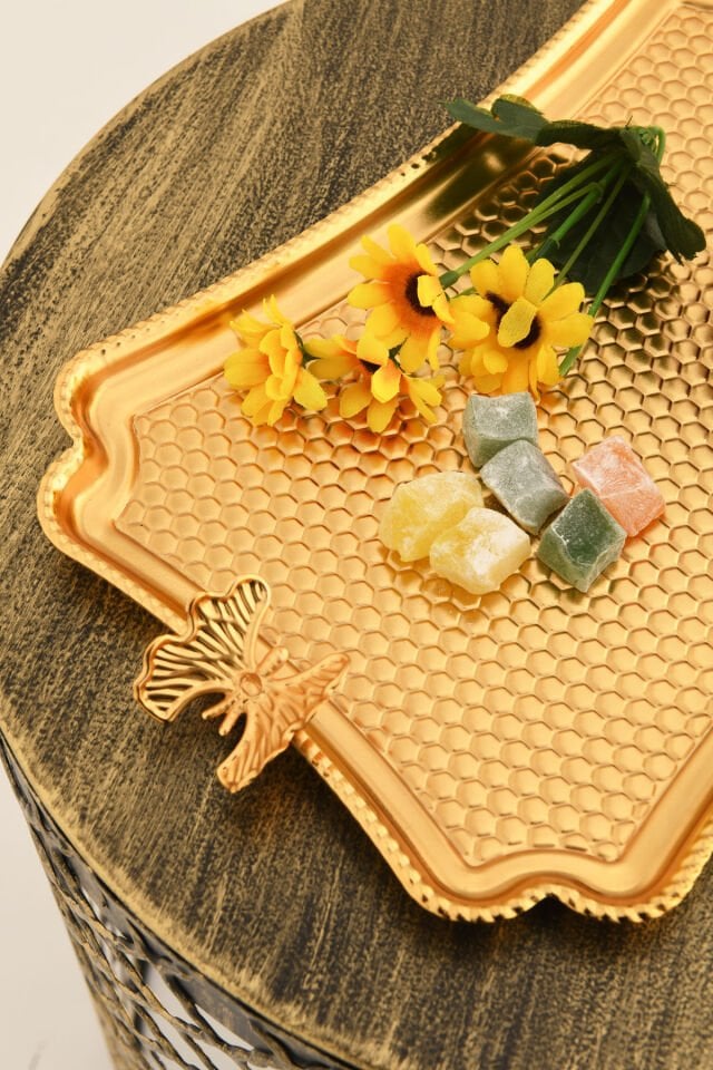 Fiano Kelebek Petek Model Kelebek Detaylı Sunum Tepsisi 1 Adet